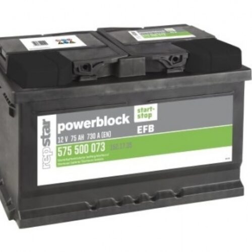 Repstar Starterbatterie Powerblock Ultra 12 Volt 75 AH