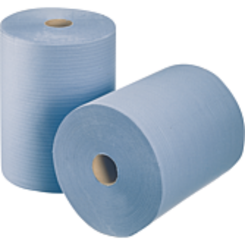 PAPIERROLLEN 2Lagig 1000ABR.38X36CM BLAU