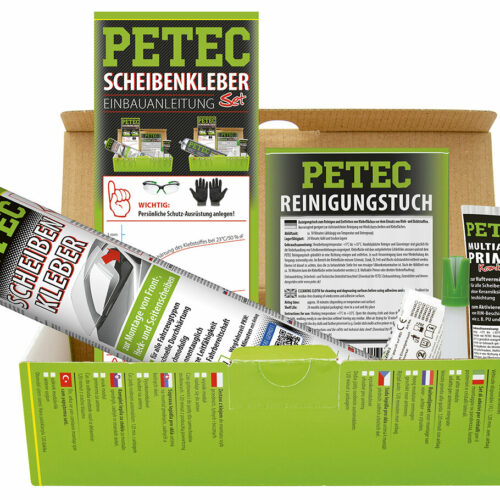 PETEC SCHEIBENKLEBER-SET