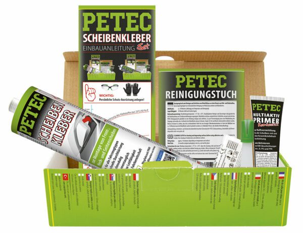 PETEC SCHEIBENKLEBER-SET