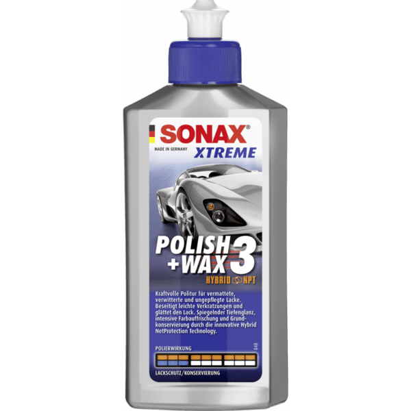 SONAX XTREME POLISH+WAX 3 NPT HYBRID